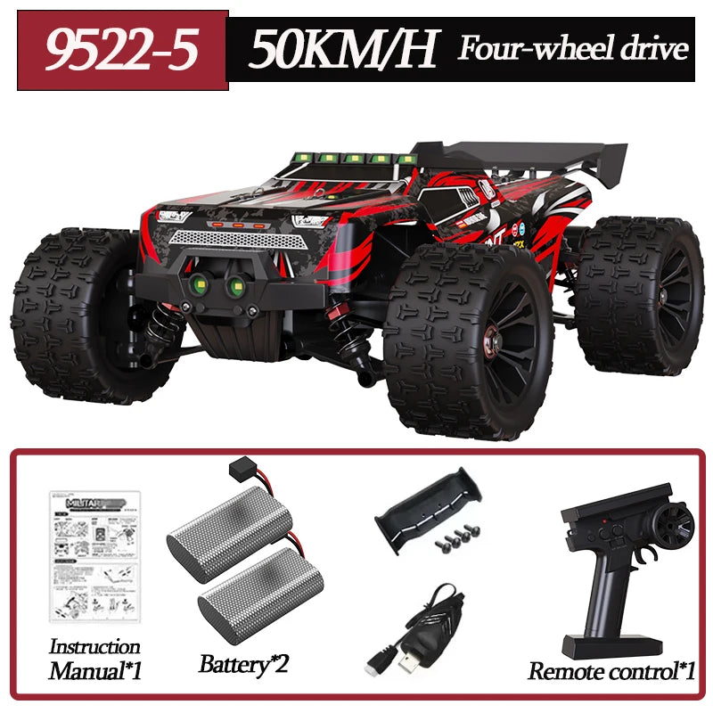 9522PRO 85KM/H High-speed RC Car Brushless Four-wheel Drive Off-road Drift 1:16 Professional Racing Car 9522 50KM/H Boy's Toy