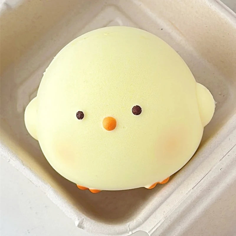 Cute Bread Squishy Slow Rising Squeeze Fidget Toys Funny Stress Relief Anti-stress Pinch Mochi Squishy Toy For Kids Party Gift