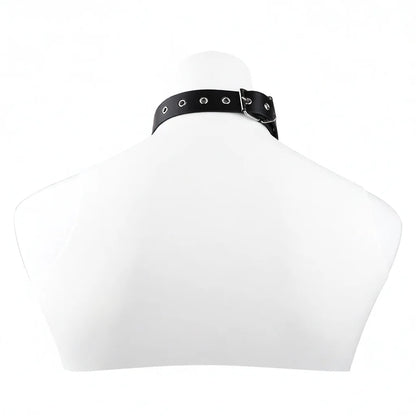 QKKQ Wearable Leather And Polyester Bosom Belts Sex Bra Strap On Bust Belt Chest Bind Breast Bondage BDSM Game Sexy Accessories