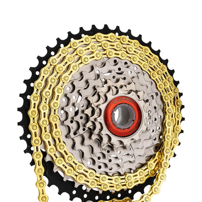 ZTTO MTB Road Bike 10 11 12 Speed Chain Bicycle Hollow Current With Missing Link High Quality 10S 11S 116 Links 12 S 126 Links