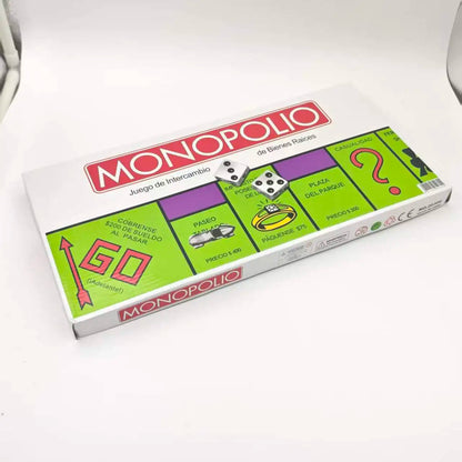 Spanish Version Monopoly Board Game Classic Property Trading Game Family Party Tabletop Game MONOPOLIO