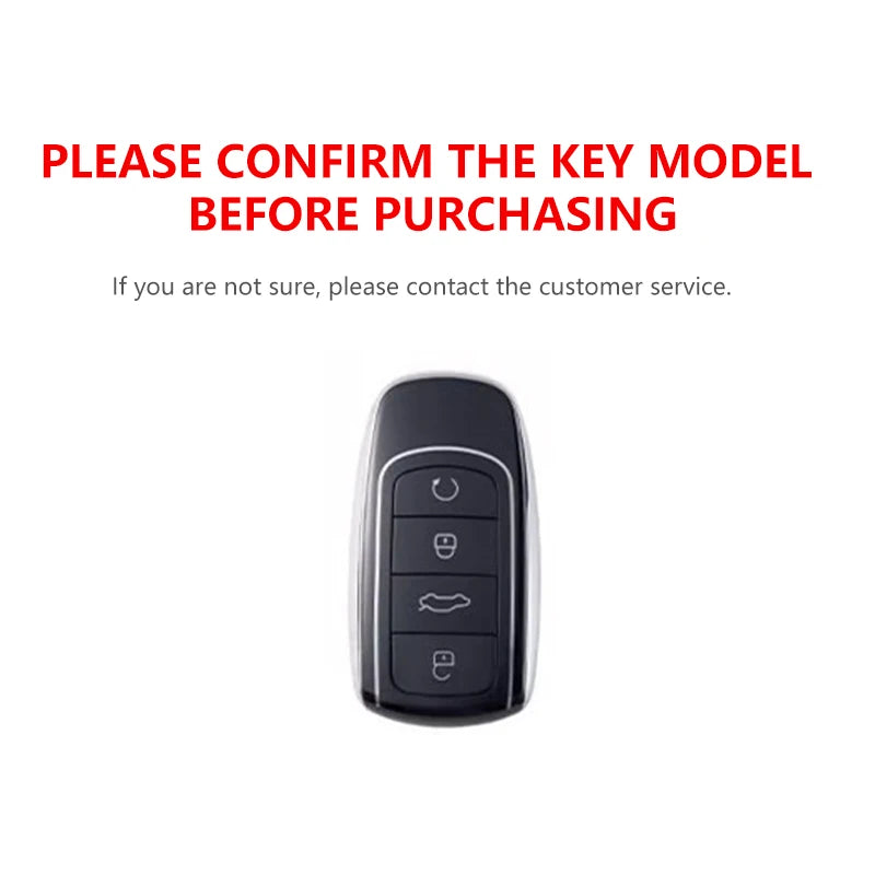 NEW Car Key Case Cover Holder Shell Fit For EBRO S400 EBRO S700 EBRO S800 2025Protection Key Bag Set Keychain Car Accessories