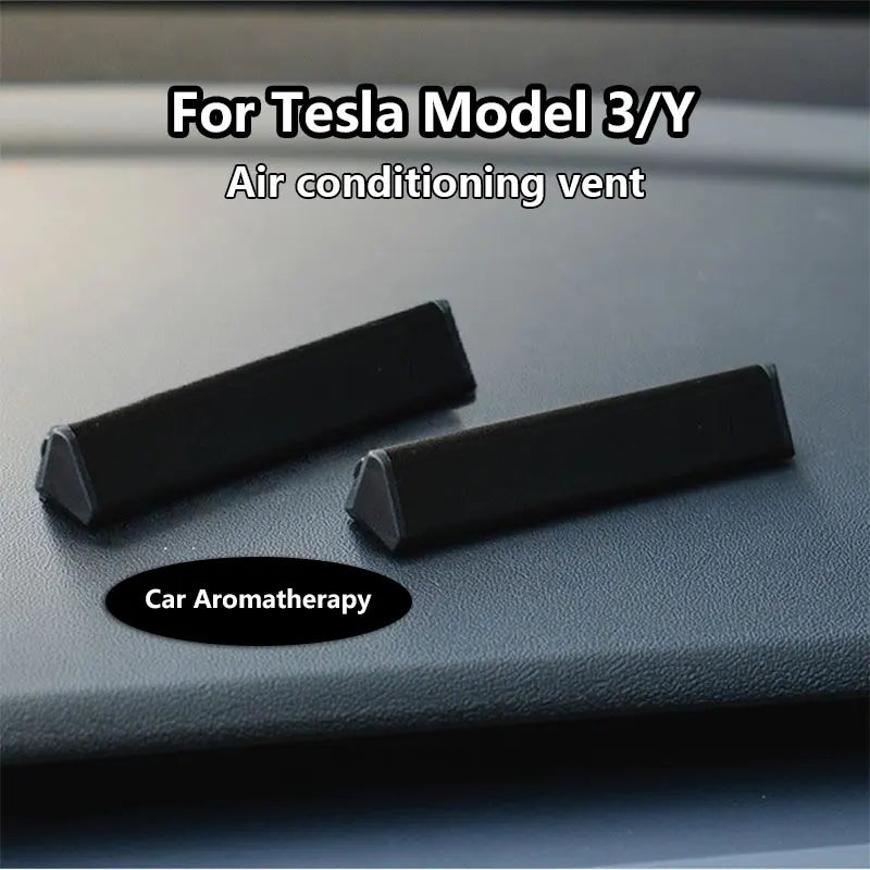 For Tesla Model 3/Y Air Freshener - Invisible Design -Automatic Deodorizer Fragrance Diffuser Car Aromatherapy Wooden Bead