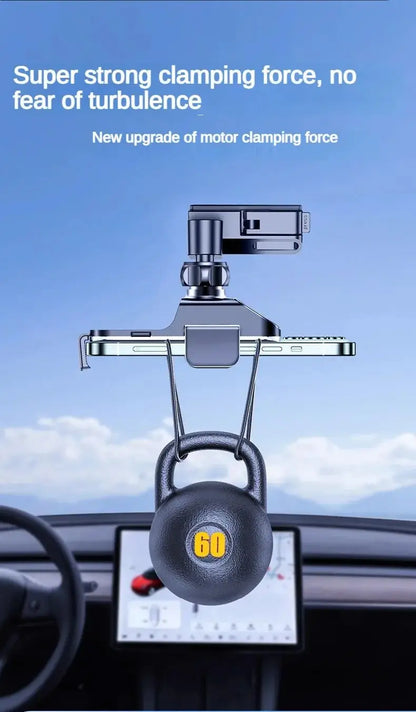 Car Phone Holder For Tesla Model3 2019-2022 Mount 2021-2024 Model Y Solar automatic clamping Car Phone Support Frame Accessories