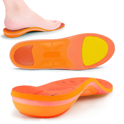 Flat Feet Orthopedic Sport Insole High Arch Support Plantar Fasciitis Men Women Sneaker Orthotic Insoles Plantillas Insert Sole
