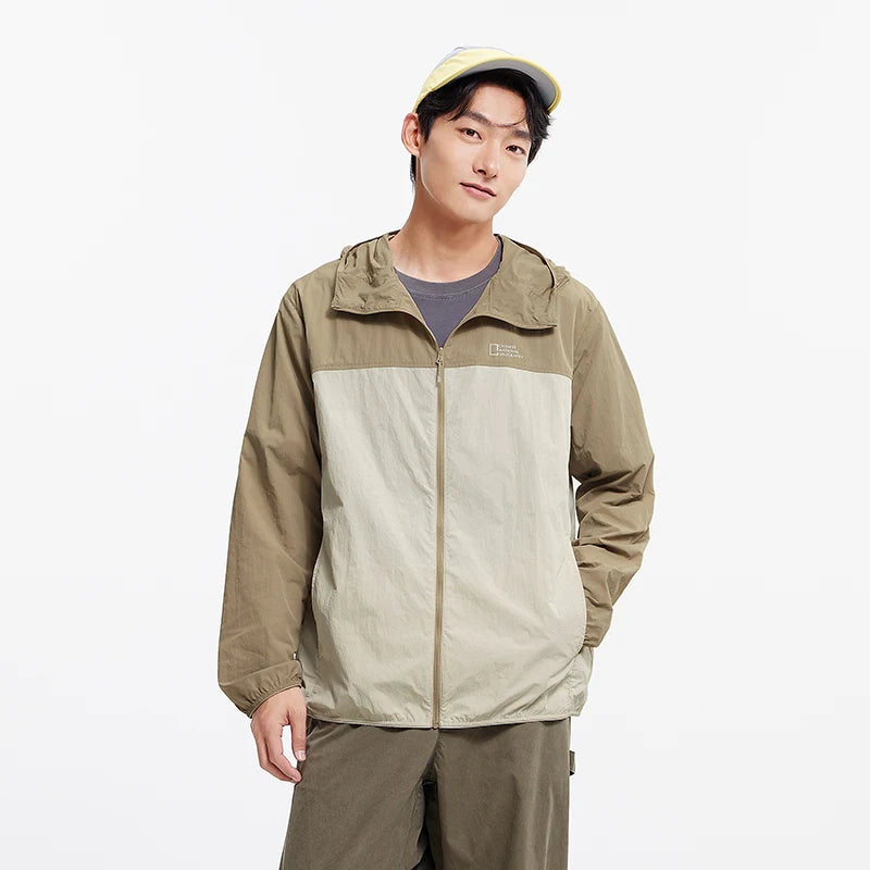 Semir Mens UV Jacket 2026 Hooded Cool Feeling Tops Couple Style Regular Shoulder Casual Fashion Soft Daily Wear