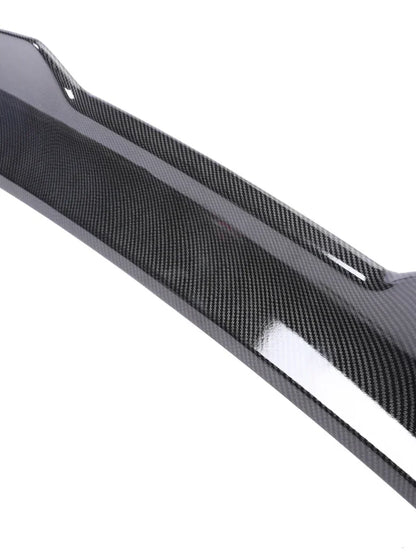 Rear Bumper Trunk Tail Lip M5 Roof Wing For BMW 5 Series G30 2017-2022 Gloss Black PSM M4 CS Style Boot Spoiler Carbon Fiber