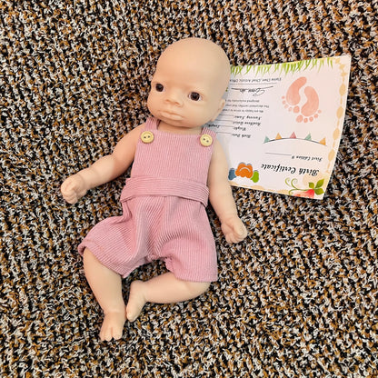 OtardDolls 25CM Unpainted Silicone Girls Whole Body Soft Solid Silicone 8 Styles Dolls Toys For Gifts Reborn Corpo De Silicone