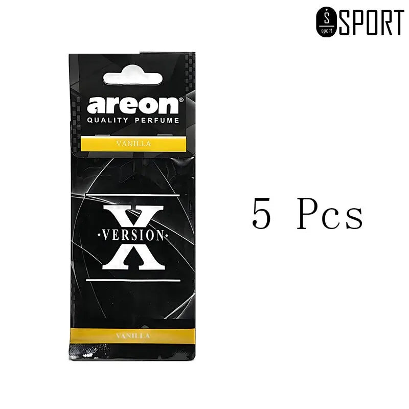 Car Air Refresher Car Suspension Decoration Home  Refresher Natural Tea Paper Vanilla perfume Car Interior Hanging Paper