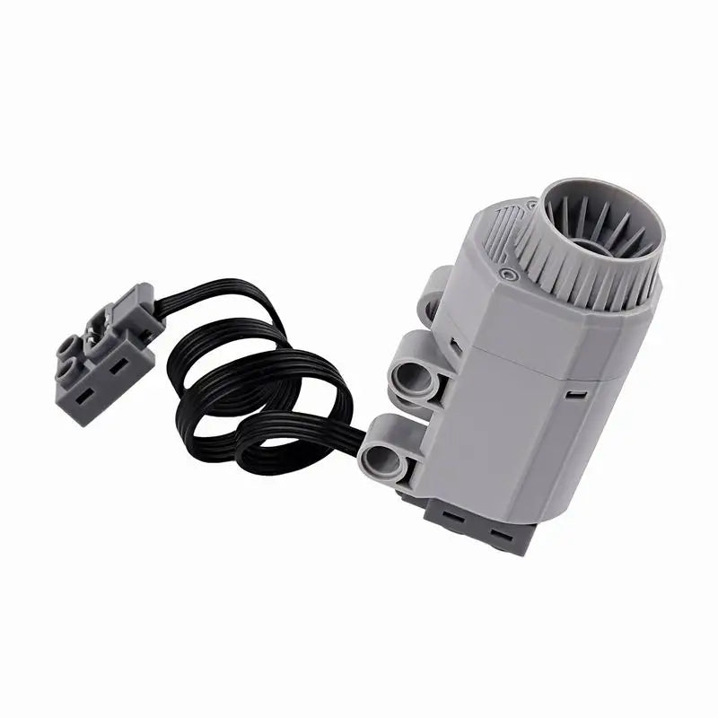 New MOC Simulated Spray Motor Smoke Electric Exhaust Parts Building Blocks Car PF Model Technical Parts Power Functions Motor