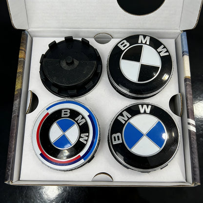 4Pcs 56mm-68mm Car Floating Wheel Center Caps For BMW X1 X3 X5 X6 X7 E60 E92 E71 E70 E46 F34 G30 G70 G08 G05 G06 G01 G02 G31/G38