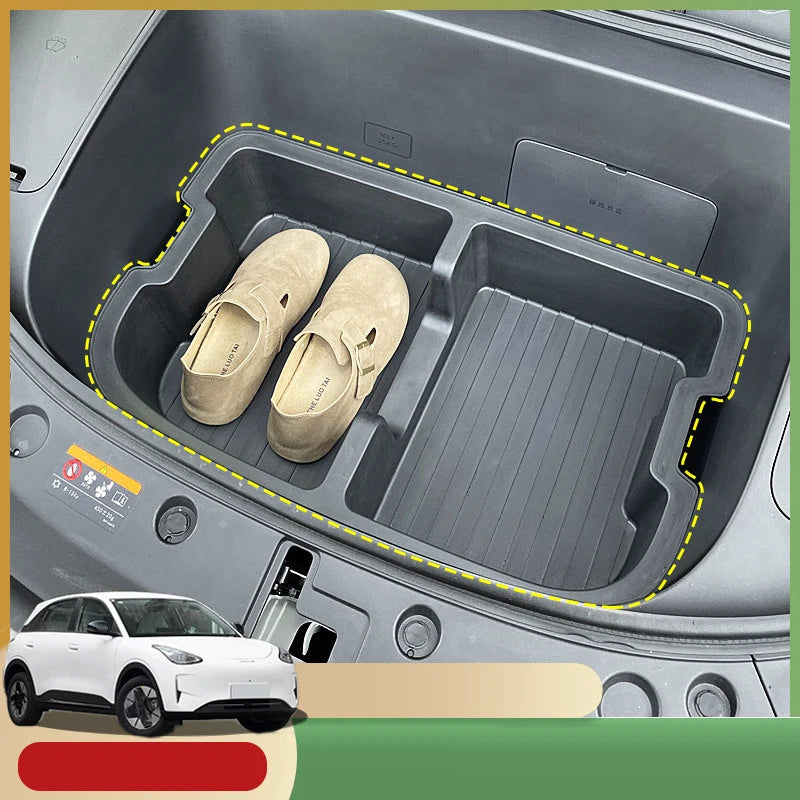 For Geely EX2 Geome XingYuan 2025 2026 Car Front Trunk Mat Front Compartment Storage Pad Engine Bay Protector Storage Accessorie