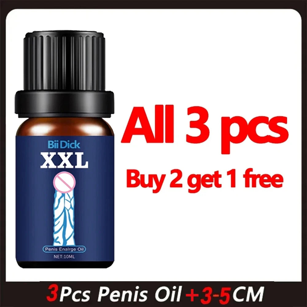 Penis Permanent Thickening Growth Man Massage Enlargement Oils Cock Erection Enhance Big Dick Enlarge Liquid Men Adult Products
