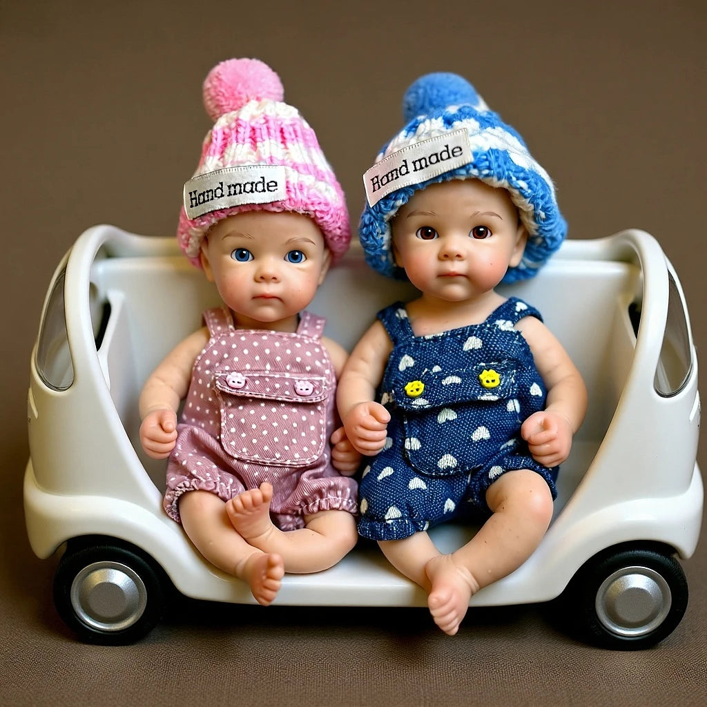 Aizwa1 6 Inch Bettie Silicone Reborn Doll Girl Or Boy Handma bebe reborn de silicona Newborn Doll For Birthday Gifts