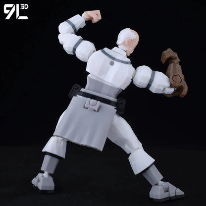 9L3D Lucky 13 Invincible Boy Conquer Omni Action Figure 3D Printed Anime Model Multi-Jointed Poseable Collectible Toy Gift Fan