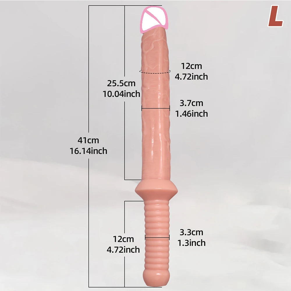 Long Double Ended Dildo for Women Realistic Penis for Couple Gay Sex Toys G-spot Flexible Anal Vagina Stimulator Lesbian Adult
