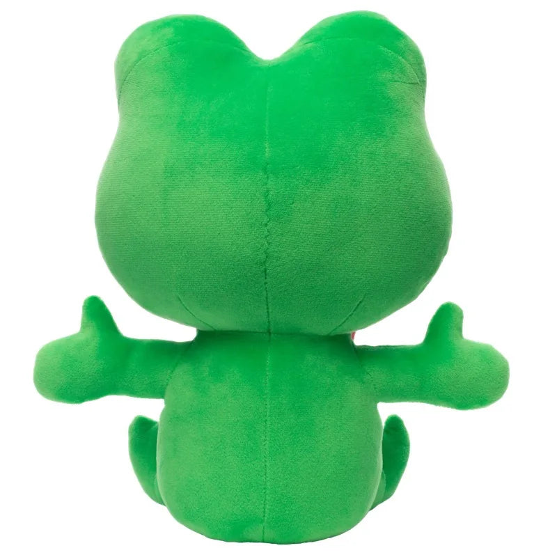25cm Ribbit Frog Plush Doll Toy Cartoon Character Plushie Soft Stuffed Doll Animal Doll Kawaii Room Decor Collectible Fan Gift