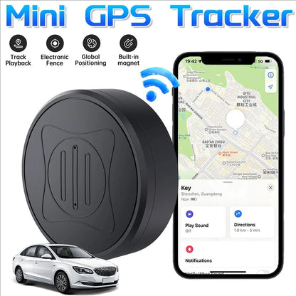 Portable GPS Tracking Device GF10 Car GPS Tracker Vehicle GPS Locator Strong Magnetic Anti-lost Alarm GPS Position Free APP