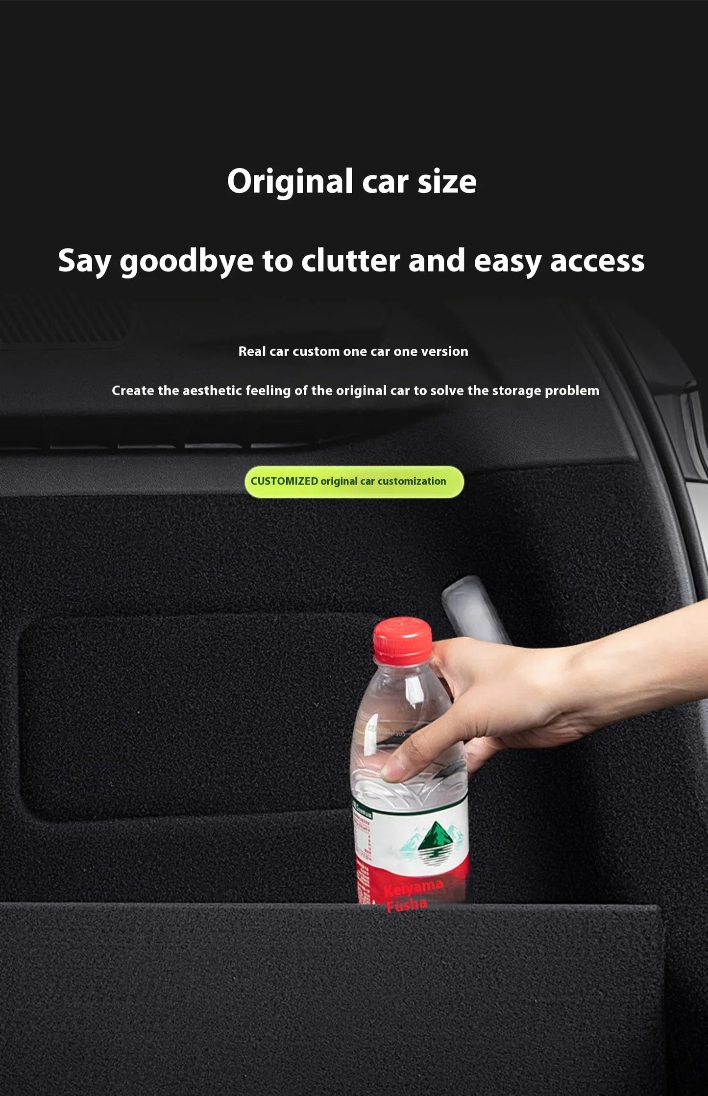 For Xiaopeng G6 Xpeng G6 2023 2024 2025 Upgrade Trunk Storage Partition Multifunction Storage Box Auto Interior Accessories