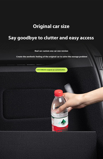 For Xiaopeng G6 Xpeng G6 2023 2024 2025 Upgrade Trunk Storage Partition Multifunction Storage Box Auto Interior Accessories