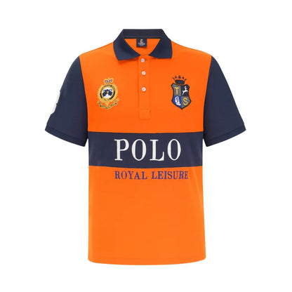 New Oversized Men's Polo Shirt Classic Great Desingers Royal Leisure Button Collar T-shirt Golf Plus Size XS-7XL Male Clothing