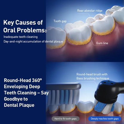 Oral B Io7 Electric Toothbrush Io Series Rechargable Waterproof Smart Rotating Timing Electronic Automatic Tooth Brushes