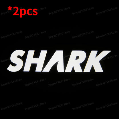 2Pcs Car Door LED Welcome Light For BYD Shark 6 2024-2026 Laser High-definition Projection Letter Ghost Shadow Lamp Night Lights