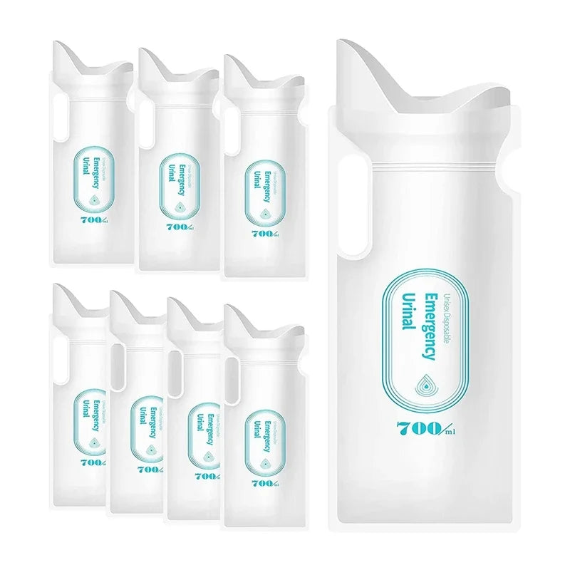 Emergency Car Urinal Disposable Urine Bag for Travel Emergencies and Traffic JamsMen's and Women's Portable Universal Model