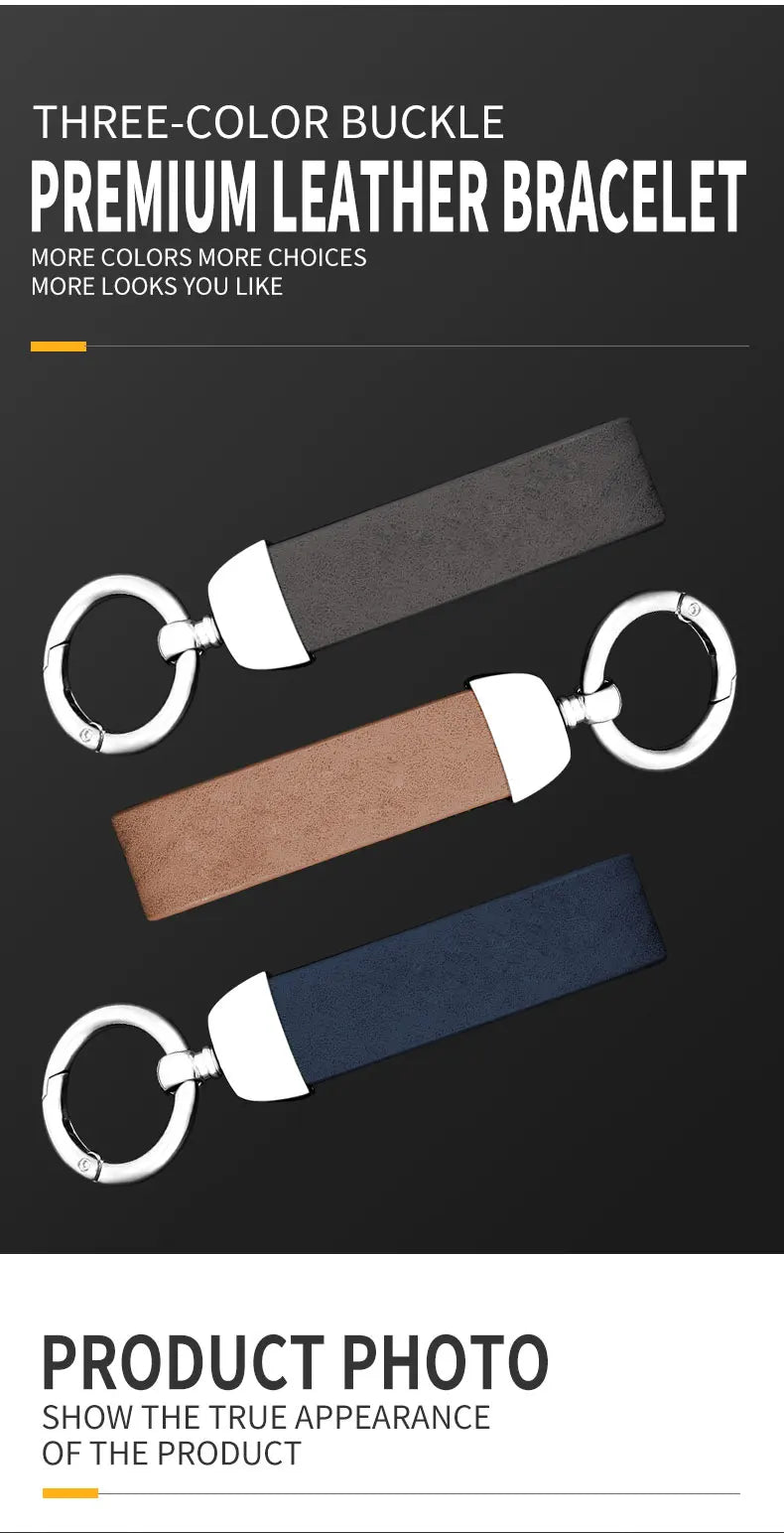 Suitable for Seat Ateca Leon FR 2 Ibiza zinc alloy car key cover high-end genuine leather car key case buckle auto accessories