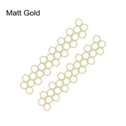 Car Creative Honeycomb Open Style Sticker Auto Graphics Vinyl Decor Tuning Car Side Sticker For Audi BMW Hyundai Ford Jeep Fiat