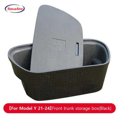 Front Trunk Rear Trunk Storage Box For Tesla Model Y Juniper 2021-2026 Model 3 Highland 2024-2026 Camping Travel Insulated Bin