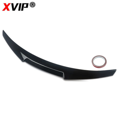 XVIP Glossy Black Glossy Carbon Fiber M4 Style Rear Spoiler Wing For BMW 2-Series F22 M2 F87 2014-2020
