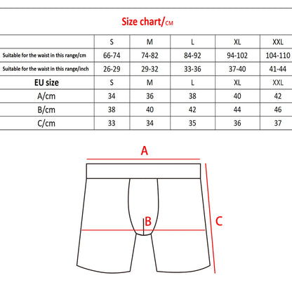 10pc Set Mid-Long Random Boxer Shorts Men Underwear Male Underpants for Men Boxershorts Slips Soft Panties Brand Briefs
