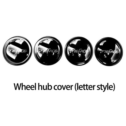 For Geely Preface XingRui L 2020-2024 Front and Rear Car Logo Steering Wheel Wheel Logo Automotive Parts