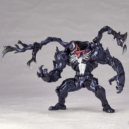 AMAZING YAMAGUCHI Carnage Venom Spider Man Marvel legends Action Figure Joint Movable Change Face Statue Model kids for Toy Gift