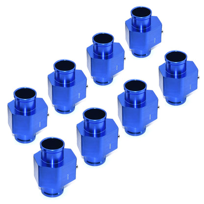 12V 24V Digital Water Temperature Gauge + Volt Water Temperature Sensor Head Plug Joint Pipe Sensor Radiator Hose Adapter 1/8NPT