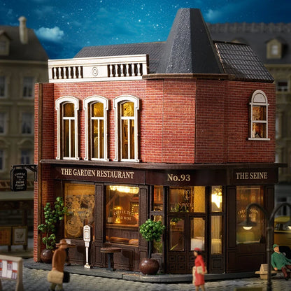 Diy Mini Wooden Dollhouse With Furniture Light Doll House Casa Miniature Items maison  For Toys Birthday Gifts