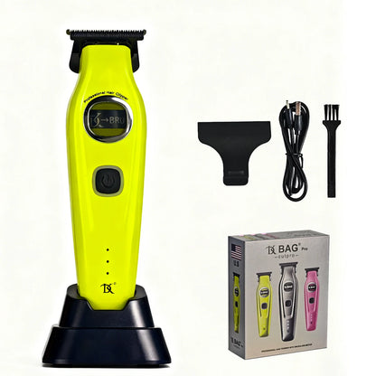BRDCLIP 609 10000RPM Grey Professional Hair Clipper 7500RPM External Rotor Brushless Motor DLC Blade Hair Trimmer Barber Shaver