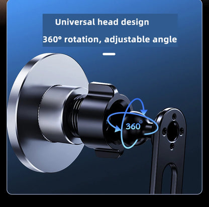 TEEQ for BYD Atto3 Dolphin Seal U DM-i Song Plus Car Phone Holder Mount Adjustable Magnetic Car Phone Support Frame Accessories