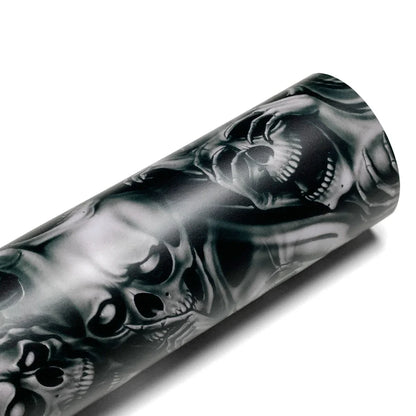 Car Stickers Skull Cartoon Printed Camo Car Body Film Adhesive Vinyl Motorcycle Sticker Waterproof Wrap Vinyl Car Accessories