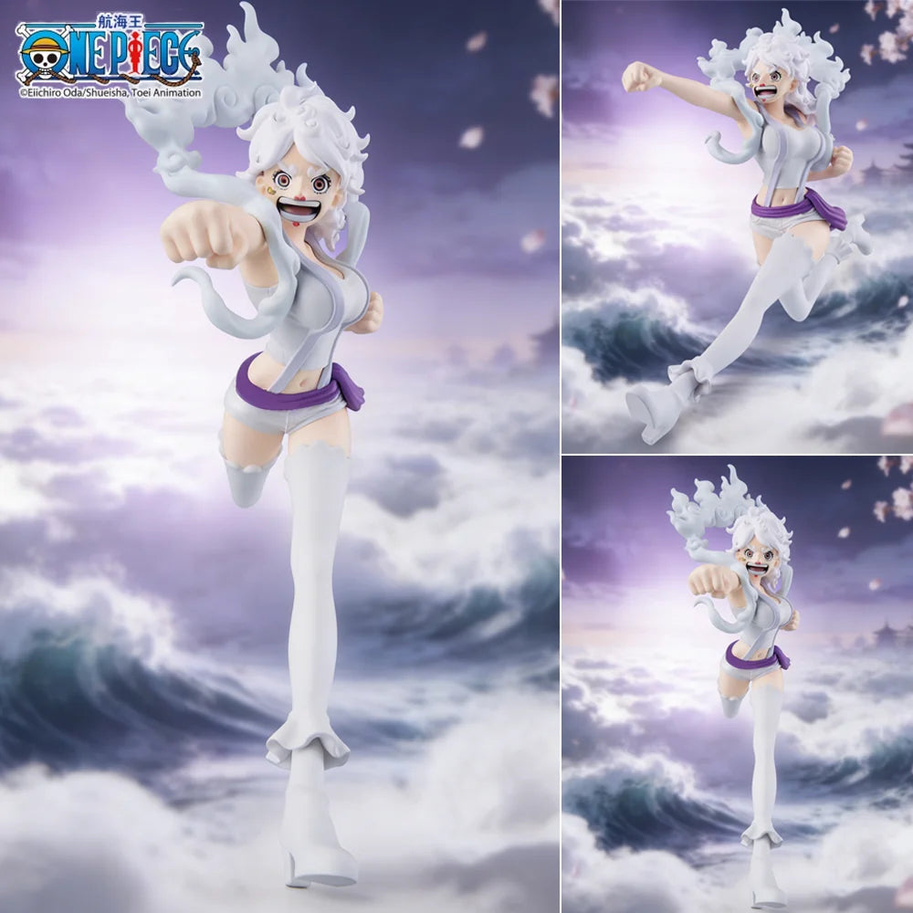 1pc Official One Piece Jewelry Bonney Figure Statue, Anime Display Model Desktop & Car Decor Ornament Collection Birthday Gift.