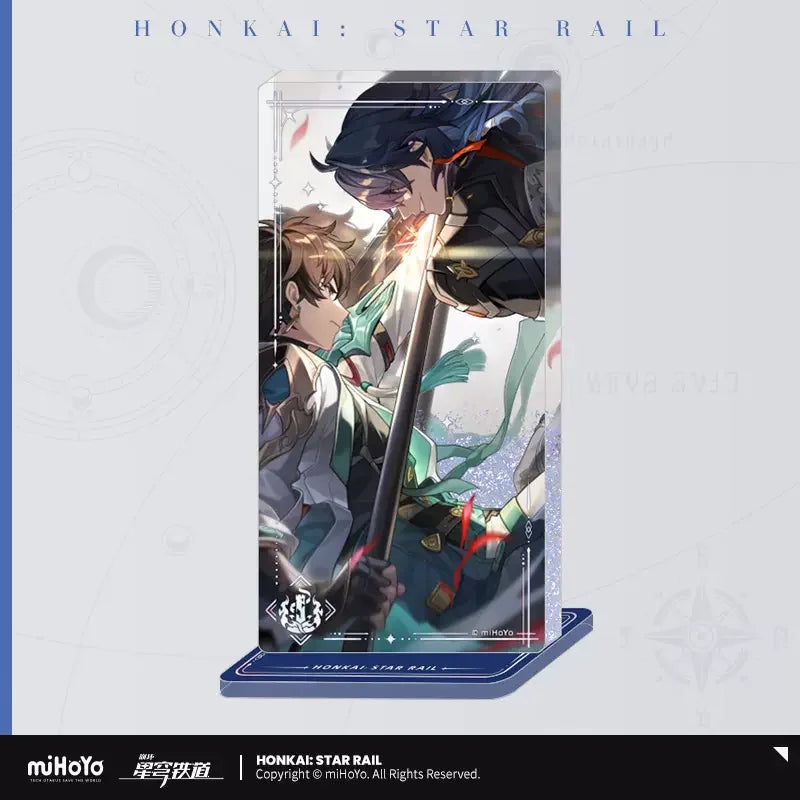 Sunsyea Honkai Star Rail Official Merch miHoYo Original Authentic Light Cone Series Acrylic Quicksand Ornament Himeko Seele