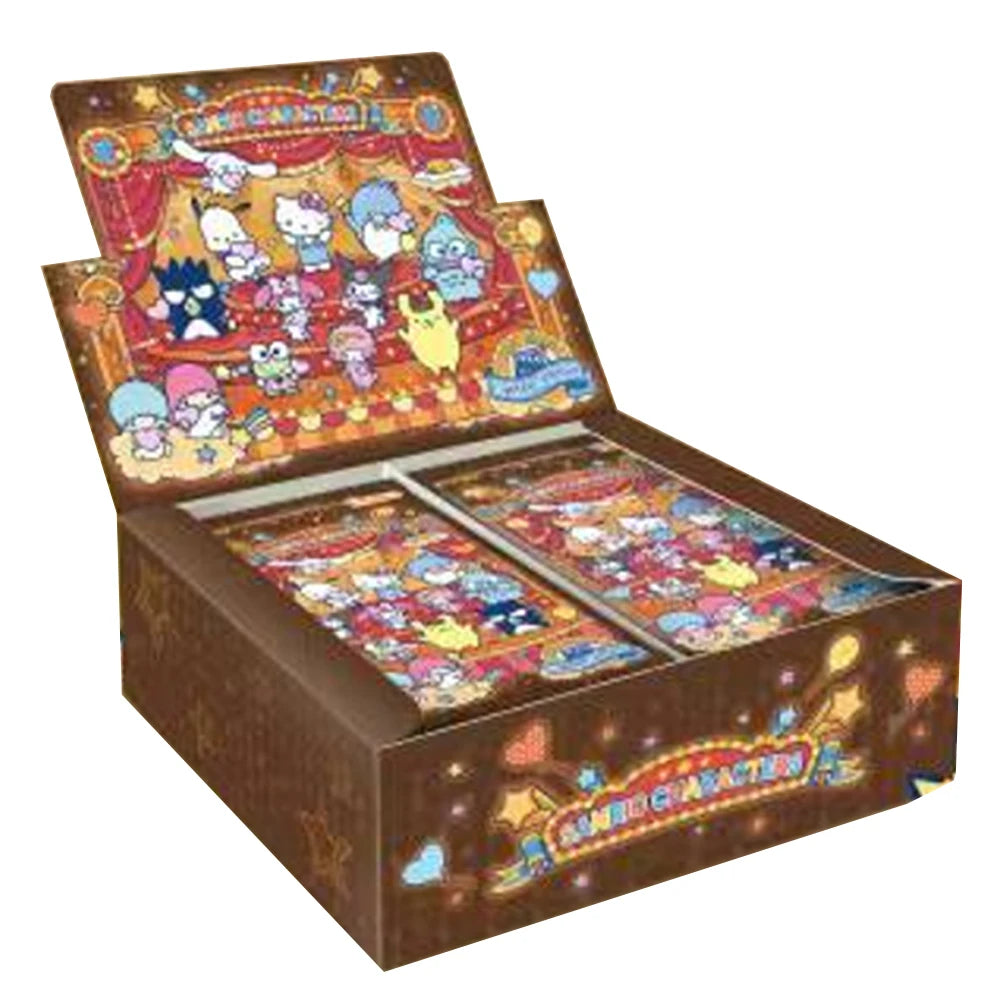 Genuine Sanrio Family Shining Dream Journey Series Limited Edition Collectible Cards Peripheral Children Holiday Toys Gifts