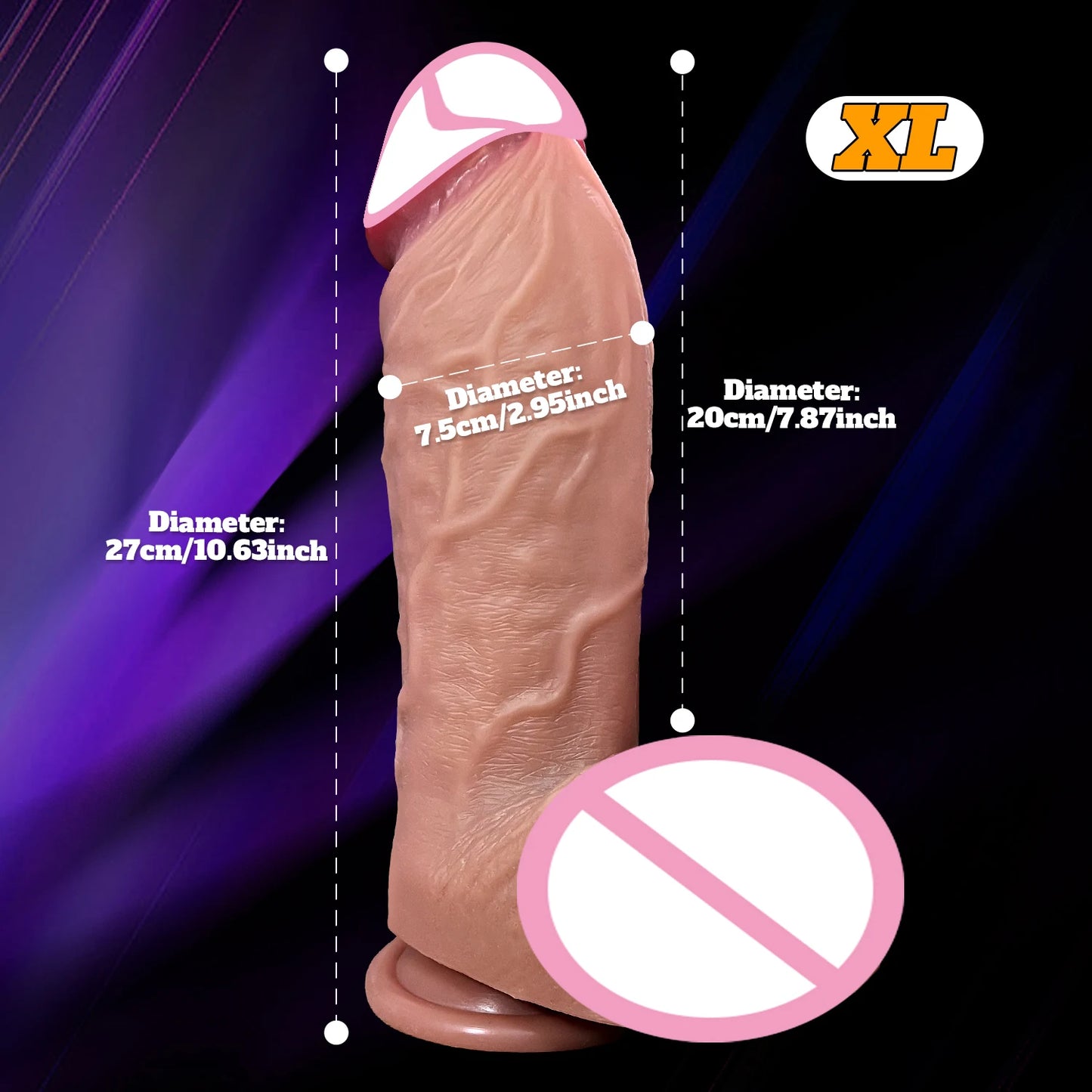 Huge Thick Realistic Dildo Big Dildos Penetration Anal Plug Vagina Masturbation Fake Dick Sexy Adult Sex Toys for Women Sexuales