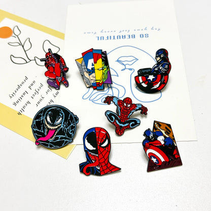 Wholesale Anime Custom Brooches Enamel Pins Cartoon PCS Lapel Badges Animal Funny Jewelry Gifts for Kids Friends