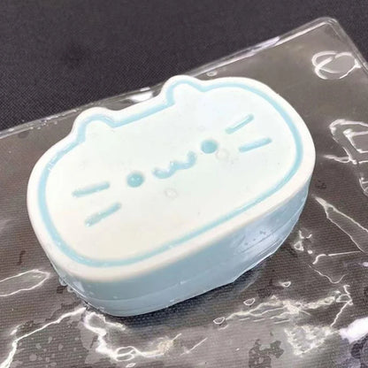 Pudding Cat Mochi Squishy Squeeze Stress Relief Toys Cheese Kitty Squishy Tabas Stress Ball Vent Toys Soft Fidget Toys Gift