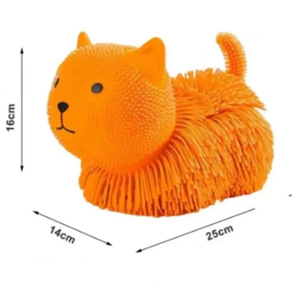 Fluffy Rabbit Fluffy Dog Fluffy Cat Stress Relief Toys Gifts Squeeze Toys Big Size Cartoon Toys for Kids
