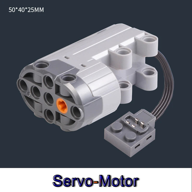 Technical Electronic Building Block MOC Refit Accessories Micro-motor RC Power Functions Parts Creative DIY Car Bricks Kids Toys