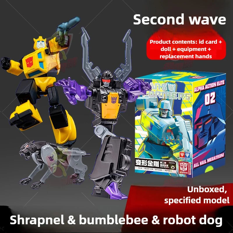 New Shockwave Transformers Toys G1 Classic Characters Collectible Grade Figure Blind Box AULEDY Optimus Prime Fun Anime Gifts