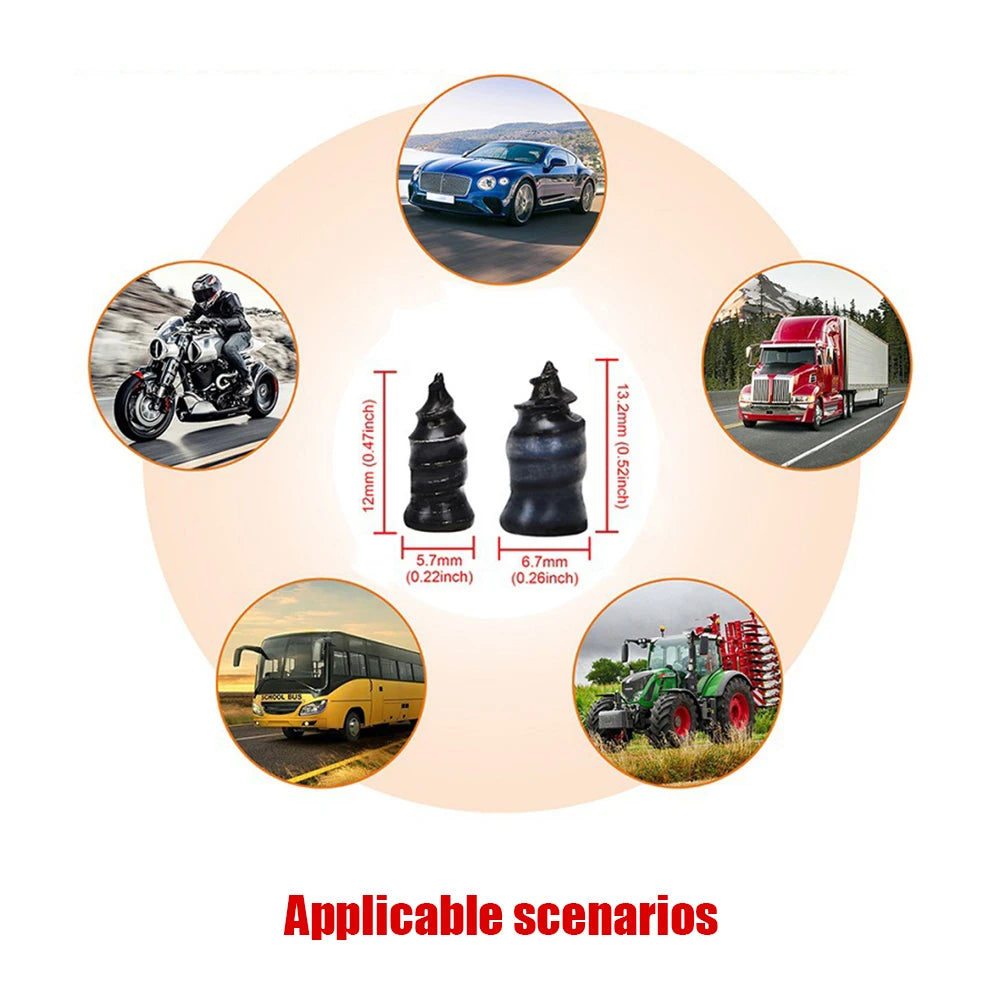 Car Motorcycle Vacuum Tyre Repair Nails 10/20/30/70PCS Universal Tire Screw Tubeless Repair Tools Accessories Kit Car  Repair